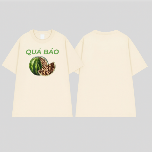 áo phông rộng quả báo