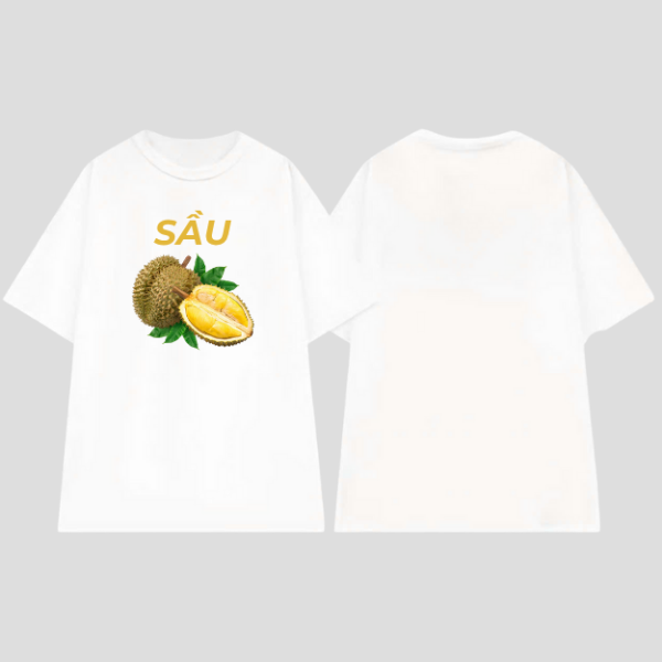 Áo Phông Unisex Vải Cotton In Chữ Cao Cấp