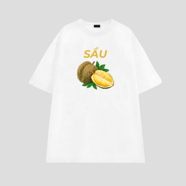 Áo Phông Unisex Vải Cotton In Chữ Cao Cấp Thoáng Mát Form Rộng Nam Nữ TẾUTEE - Hình ảnh 7