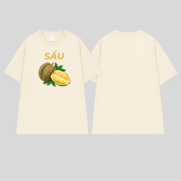 Áo Phông Unisex Vải Cotton In Chữ Cao Cấp Thoáng Mát Form Rộng Nam Nữ TẾUTEE - Hình ảnh 4