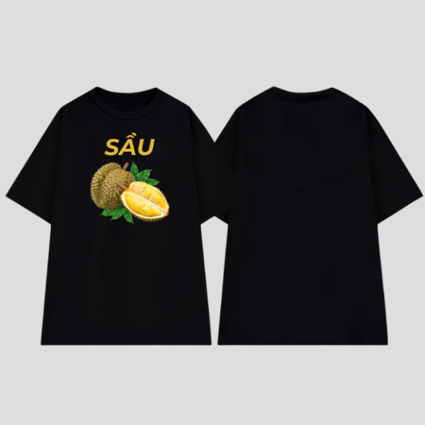 Áo Phông Unisex Vải Cotton In Chữ Cao Cấp Thoáng Mát Form Rộng Nam Nữ TẾUTEE - Hình ảnh 3