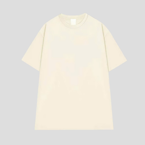Áo Thun Unisex TẾUTEE Vải Cotton Thun Trơn Cao Cấp Thoáng Mát Form Rộng Nam Nữ - Hình ảnh 6