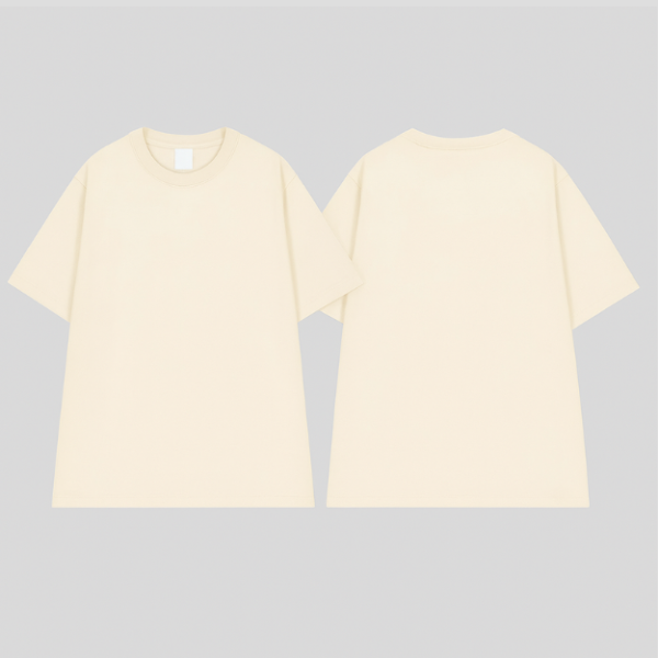 Áo Thun Unisex TẾUTEE Vải Cotton Thun Trơn Cao Cấp Thoáng Mát Form Rộng Nam Nữ - Hình ảnh 7