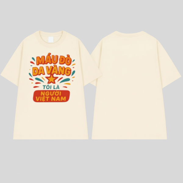 [ÁO THUN VIỆT NAM] Áo Thun TẾU TEE In Hình Việt Nam Vải 100% Cotton - Hình ảnh 7